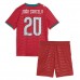 Portugalsko Joao Cancelo #20 Dětské Oblečení Domácí Dres MS 2026 Krátkým Rukávem (+ trenýrky)